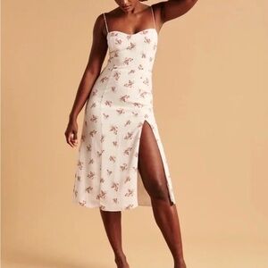 Abercrombie & Fitch White Floral Dress